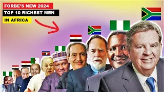 NEW FORBE'S 2024 TOP 1O RICHEST PEOPLE IN AFRICA & THEIR COUNTRIES OF ORIGINS.