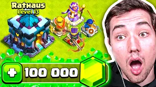 100.000 GEMS für RATHAUS 13! 😱