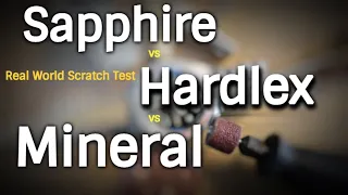 Scratch Test Sapphire Vs Seiko Hardlex Vs Mineral Crystal Watch Glass Comparison Which is best?