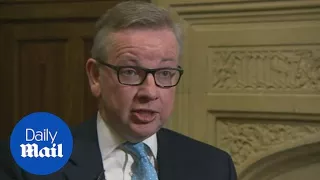 'We need to take back control': Michael Gove says Brexit is best - Daily Mail