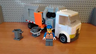 Lego garbage truck, instructions