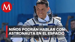 El astronauta Frank Rubio responderá dudas de niños y niñas desde plataforma espacial