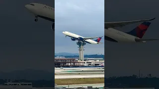 Delta Airbus A330-900NEO Takeoff at LAX/KLAX - Plane Spotting