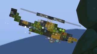 Bad Piggies - Attack helicopter PH-12M Leading Edge Mod