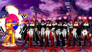 [KOF Mugen] Korean Golden vs Super Orochi Iori Team