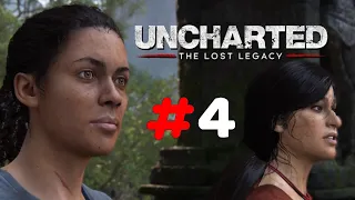 Uncharted : The Lost Legacy (PS4 Pro) Part 4 Gameplay Walkthrough No Commentary