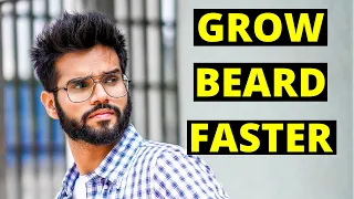 How To GROW BEARD Faster Naturally | SECRET Thicker Beard Growth Tips | San Kalra Grooming HINDI