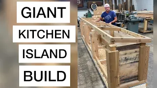 Building a massive kitchen island