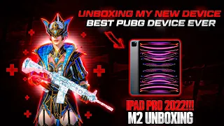 Unboxing Ipad pro 2022 M2 chip || Best Ipad For Pubg || Best connector ||Pubg mobile