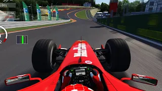 Ferrari F2004 - Spa Francorchamps - Assetto Corsa