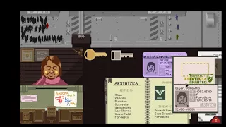 SHOOTING MAN IN RED papers please