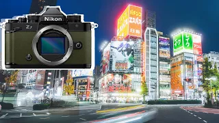 Using the Nikon ZF at Night in Tokyo