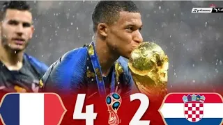 World Cup final 2018 4-2 France vs Croatia all goals highlights 🇫🇷vs🇭🇷