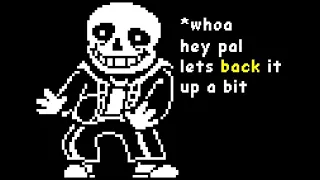Megalovania but sans thinks you have a loaded gun. (megalovania but it hits harder.)