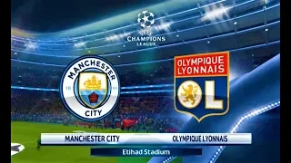 PES 2018 | Manchester City vs Lyon | UEFA Champions League | Gameplay PC