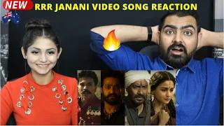 JANANI Video Song Reaction | RRR - M M Kreem | NTR, Ram Charan Ajay Devgn Alia Bhatt | SS Rajamouli
