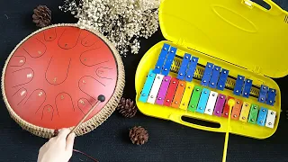 Thời không sai lệch (错位时空) - Tankdrum + Xylophone 27 keys fullcolor cover by QuynhLemo