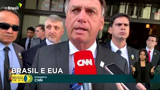 Relacionamento entre EUA e Brasil se consolidou, diz Bolsonaro após bilateral com Biden