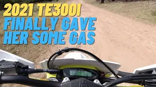 2021 TE300i | FIRST DECENT RIDE | INVERLEIGH RESERVE