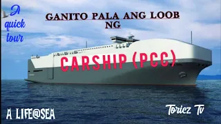 PURE CAR CARRIER INSIDE TOURING | MARINONG PINOY | A life @ Sea | Vlog-03