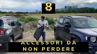 8 Accessori INUTILI per la vostra Jeep Renegade di cui non potrete fare a meno!