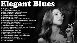 Elegant Blues Music - A Little Whiskey And Midnight Blues - Best Electric Guitar Blues Of All Time