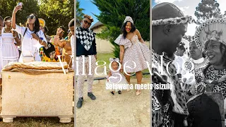 A makoti in KZN Part 2|Zulu wedding| Umabo|SeTswana meets IsiZulu|VillageVlog|South African YouTuber