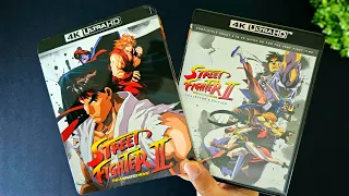 Street Fighter 2 The Animated Series 4K UltraHD Blu-ray Unboxing | Disc Menu Reveal