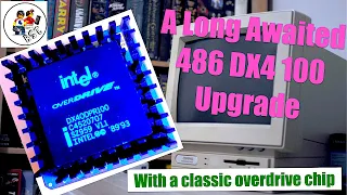 Upgrading my Compaq with an Intel 486 DX4 100 Overdrive Chip
