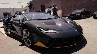 The First Centenario Roadster Lands at Lamborghini Beverly Hills