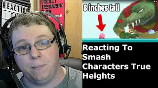 Reacting To Smash Characters True Heights (Reaction Time 53 Ep 2)