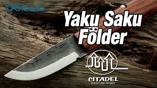 Yaku Saku - Friction Folder from Citadel Knives - On the Bench