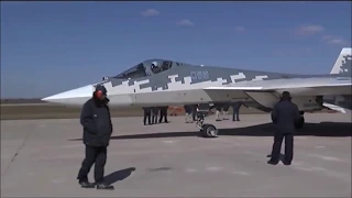 Су-57 “ПАК ФА”  готовится к параду Победы 9 Мая