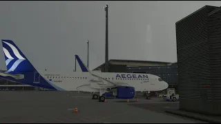 MSFS | E14 Copenhagen - Oslo | A320neo | Aegean Airlines