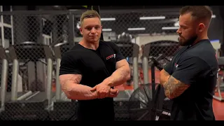 Radu Pipas Prime Athlete - Arms Workout with his coach Marius Chera