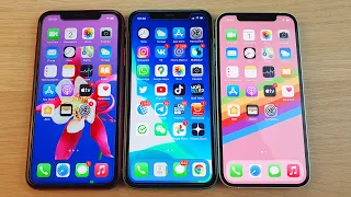 IPHONE XR VS IPHONE 11 VS IPHONE 12 - ТЕСТ В ANTUTU BENCHMARK! КТО САМЫЙ МОЩНЫЙ?