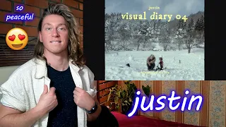 justin 🌱 visual diary | surreal mv shoot in korea | Singer Reaction!