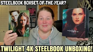 TWILIGHT 4K STEELBOOK BOXSET UNBOXING! | Best Buy Exclusive From Lionsgate!