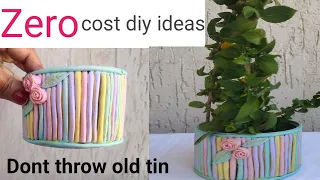 Amazing Tin can craft ideas |Diy tin can craft |Recycled tin can |Tin can ideas