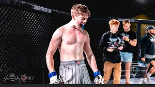 Brody Scoggins vs. Darius Patterson             #mma #fight #tko #wrestler