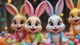 The Happy Animals: Cute Bunnies