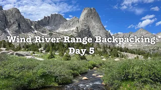 Backpacking in the Wind River Range | Lake Valentine to Cirque of the Towers