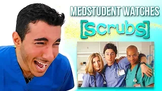 Real Medical Student Reacts to "SCRUBS" | Medical Drama Review | Doctor Disney