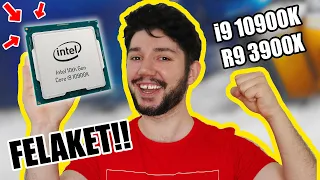 Dünya'nın En Güçlü Oyun İşlemcisi INTEL i9 10900K'yı İnceliyorum! CANLI OYUN TESTİ