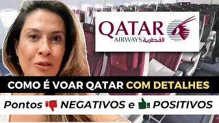 COMO É VOAR COM A QATAR AIRWAYS  | VIAGEM PARA DOHA NO CATAR