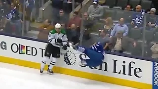 Roussel sends Kessel flying with monster hit