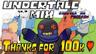 БОЛЬШОЙ УГАРНЫЙ МИКС ПО UNDERTALE и не только... - [ русская озвучка комиксов ]