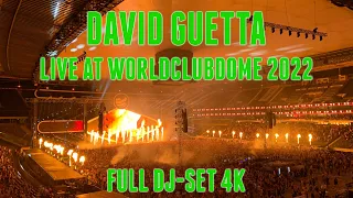 David Guetta live @WorldClubDome 2022 - Full DJ Set 4K