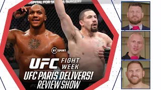 Fight Week: UFC Paris Review show | Gane, Whittaker, and Wood deliver incredible fights!