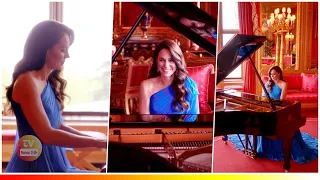 HRH Catherine SHOCKED Across World With Her Incredible Piano Performance In Eurovision Grand Finale